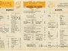 Menu - The Sanders Menu, Vol. 2, No. 23