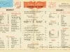 Menu - The Sanders Menu, Vol. 3, No. 9