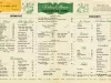 Menu - The Sanders Menu, Vol. 3, No. 14