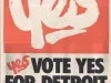 Poster - Vote Yes for Detroit