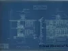 Blueprint - Rear Elevation [and] Front Elevation