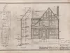 Drawing, Architectural - Residence for Mr. Geo. M. Flood - North Elevation