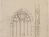 Drawing, Architectural - Detail of Chancel Window, Church of the Epiphany [Trinity Episcopal Church] for Jas. E. Scripps, Esqr.