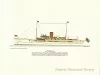 Print - Steam Yacht Delphine