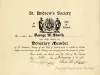 Certificate, Membership