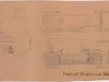 Drawing, Technical - Original Rough Sketch for Rocket Cyclecar