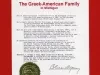 Proclamation - The Greek-American Family in Michigan