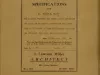 Specification - Specifications for Mr. George M. Flood for a Brick Veneered Two Story Single Residence and Solid Brick Garage, Located on the South Side of Fullerton Between Broadstreet Boulevard and Petoskey, Lot #301, Detroit, Michigan.