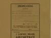 Specification - Specifications for American Die Works for a Solid Brick Factory Building Located on the South West Corner of Milwaukee Ave. and Orleans St., Detroit, Michigan