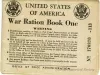 Book, Ration - War Ration Book One