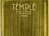 Program, Theater - Temple Theatre, Detroit