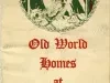 Booklet - Old World Homes at Yuletide