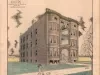 Drawing - James D. May Apartment Bldg.