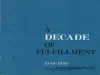 Report - A Decade of Fulfillment 1949-1959