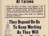 Poster - Bloody, Bandaged Heroes of the U.S. Marine Corps at Tarawa - 
They Depend on Us to Keep Working as They Will Keep Fighting