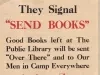 Poster - They Signal "Send Books"
