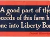 Poster - A good part of the proceeds of this farm have gone into Liberty Bonds