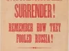 Poster - Unconditionally Surrender!