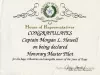 Certificate, Achievement - State of Texas, House of Representatives