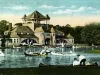 Postcard - Pavilion, Belle Isle, Detroit, Mich.