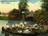 Postcard - Characteristic Scene, Belle Isle, Detroit, Mich.