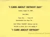 Handbill - I Care About Detroit Day