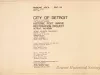 Blueprint - Parking Area DHS-34,
Historic Fort Wayne Restoration Project, Detroit, Michigan