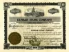 Certificate, Stock - Dunbar Stone Company