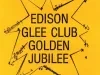 Program - Edison Glee Club Golden Jubilee, 50th