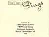 Program - 26th Annual Concert of Industry Sings