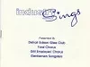 Program - 29th Annual Concert of Industry Sings