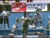 U-Matic - Day: Friday
Date: 8/24/84
Time: 12:30-2:30 P.M.
Subject: African World Festival / 8-24 thru 8-26 (noon 10:00 P.M.)
TV Shots: Band, Pan Shot of Crowd, 2-booths, Assorted Concessions, Artist, Jewelry, etc.
