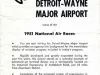 Brochure - Welcome to the Detroit-Wayne Major Airport