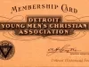 Card, Membership - Membership Card
Detroit Young Men's Christian Association