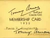 Card, Membership - Tommy Armour Golf and Country Club