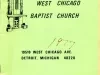 Directory - Directory, West Chicago Baptist Church