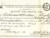 Receipt - United States Internal Revenue
Receipt for Special Tax
