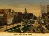 Postcard - Detroit, Mich. Cadillac Square