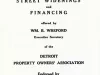 Brochure - One Hundred Million Dollar Plan
for Street Widenings and Financing