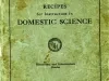 Booklet - Recipes for Instruction in Domestic Science