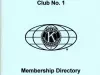 Directory - Detroit Kiwanis Club No. 1 
Membership Directory
January, 1996