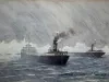 Painting - Freighters at Buffalo