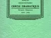 Program - Thirty-Second Annual Announcement, Cercle Dramatique
Detroit, Michigan, 1943-1944
