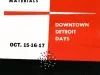 Brochure - Official Display Materials,
Downtown Detroit Days