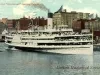 Postcard - Steamer "Greyhound" leaving Toledo, O.