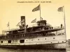 Postcard - Steamer Wauketa, on St. Clair River