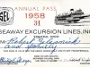 Pass - Annual Pass, 1958