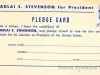 Card, Pledge