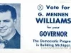 Card, Political - (X) Vote for G. Mennen Williams