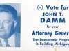 Card, Political - (X) Vote for John R. Damm